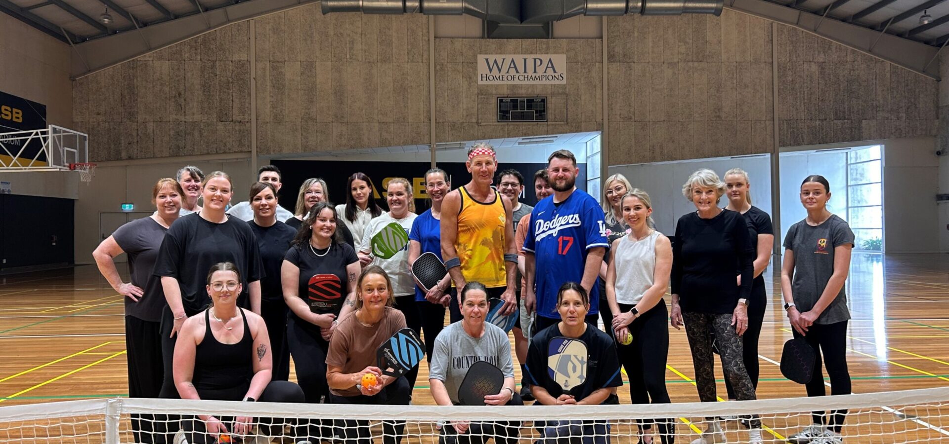 2025 - The Team at Edmonds Judd take on the Pickleball Court in their annual Team Building.